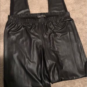 Forever21 Faux-leather Leggings
